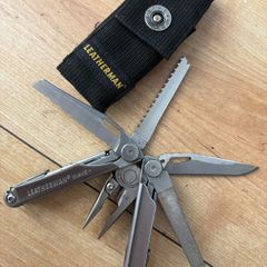 leatherman wave plus and sheath camping fishing multitool pliers USA made