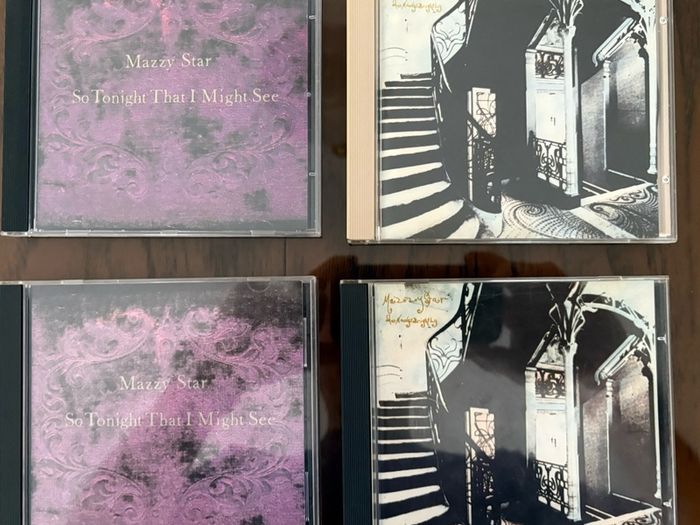 Four Mazzy Star CDs. Five euro each.
