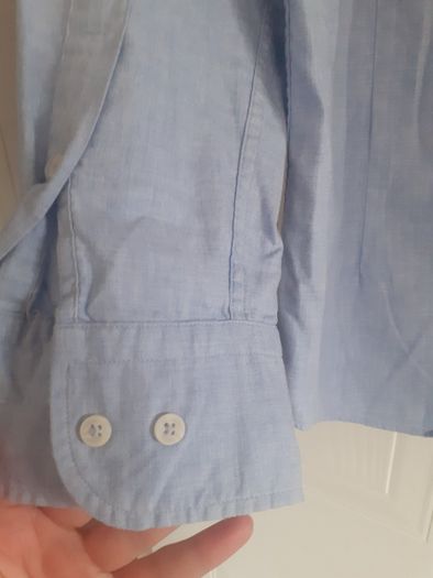 Blue  log sleeve shirt (Massimo Dutti size M)