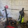 Weight Bench Foldable & Bench Press + weights Image 2