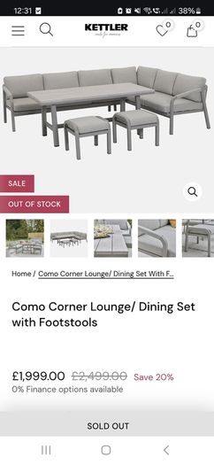 Garden Corner Sofa