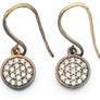 Vintage 925 Silver CZ Earrings In original Box Image 2