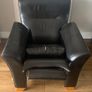 Bespoke solid armchair in need of repair Image 2