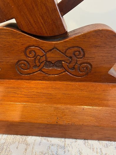 Long Kesh wooden Harp prison craft