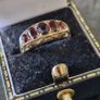 9ct gold ruby ring Image 2