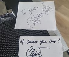 christy moore autographs