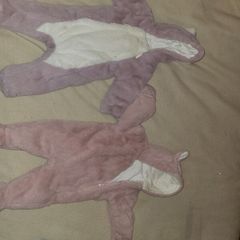 Full snuggle suit baby onsie for girl
