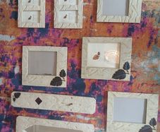 newgrange frames, clock, mirror