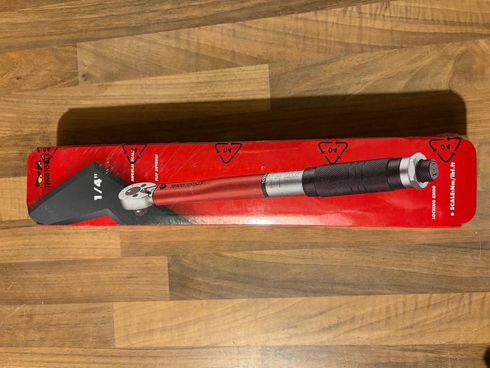 Teng Tools 1/4" Torque Wrench 5-25 Nm
