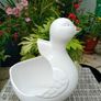 Large vintage ceramic duck planter Image 8