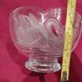 Vintage Teleflora 24% Lead Crystal Bowl Image 2