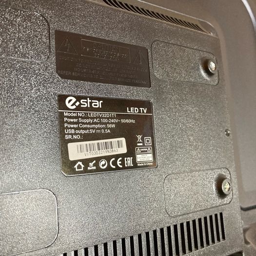32 - inch TV HD / not smart / no remote control