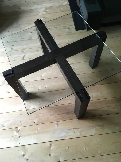 Square Glass Table