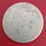 England 1882  Victoria 90% Silver Half Crown Coin Image 2