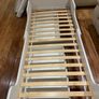 IKEA SUNDVIK Ext bed frame with slatted bed base, white, 80x200 cm Image 4