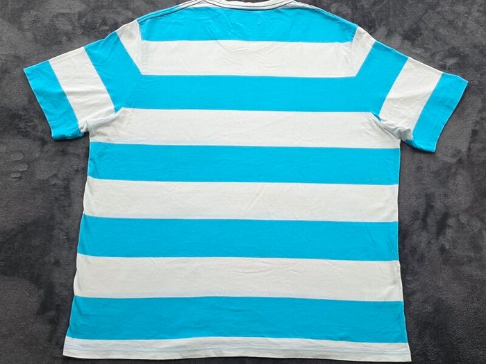 Vintage Fred Perry Striped T-Shirt Mens XL-XXL