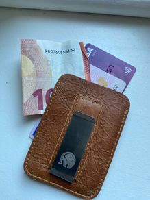 NEW- Leather Card/ Note Wallet