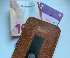 NEW- Leather Card/ Note Wallet