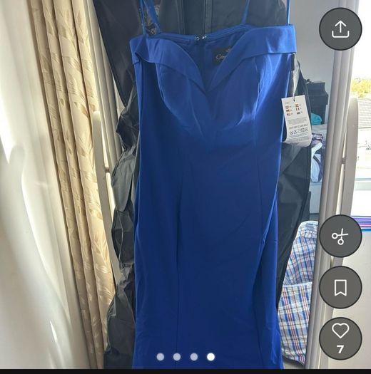 royal blue debs dress