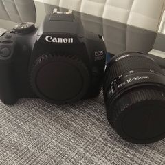 BRAND NEW Canon EOS 2000D with lens and strap