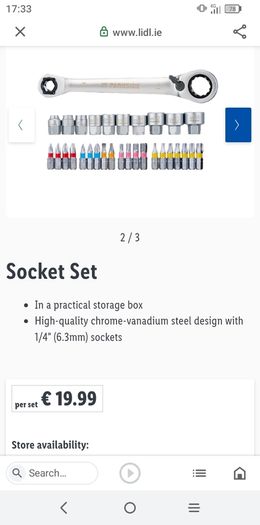 socket set with case 31 piece