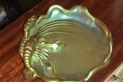 Antique rare Zsolnay Eozin lobster dish