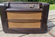 Vintage Philips Valve Radio  For Restoration