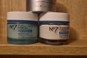 No7 Future Renew damage remedy night cream., Protect &amp; Perfect Intense Advanced Night Cream and  No7 Protect &amp; Perfect Intense ADVANCED Day Cream SPF15 50ml