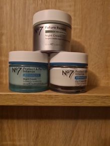 No7 Future Renew damage remedy night cream., Protect & Perfect Intense Advanced Night Cream and  No7 Protect & Perfect Intense ADVANCED Day Cream SPF15 50ml
