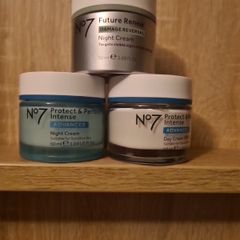 No7 Future Renew damage remedy night cream., Protect & Perfect Intense Advanced Night Cream and  No7 Protect & Perfect Intense ADVANCED Day Cream SPF15 50ml