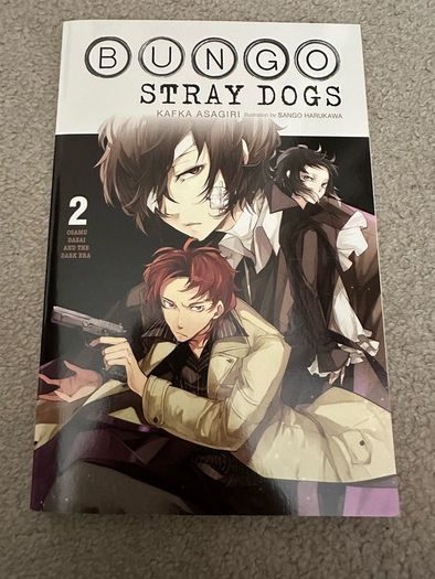 Bungo Stray Dogs Vol 1-3 Light novel English