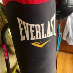 boxing stand and bag