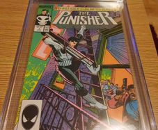 Punisher 1 (1987) CGC 9.6 White Pages