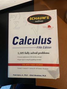 Calculus by Shaum's Outlines