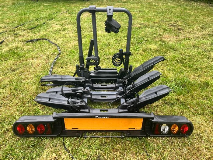 Tow Bar Mounted Bike Rack For 3 Bikes Peruzzo Pure Instinct