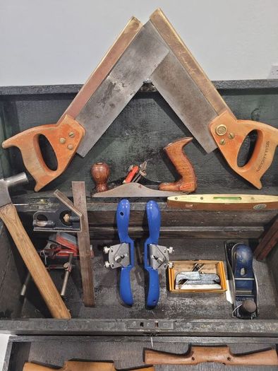 carpenters vintage tool box