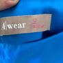 Navy teal and  blue colour block top size 12 Image 3
