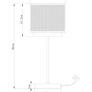 Silver Touch Table Lamp | Next Home Image 4