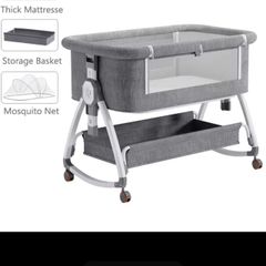 bedside crib
