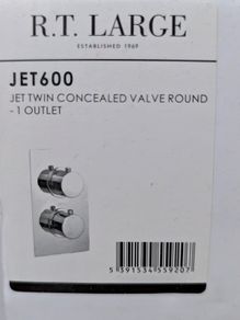 Concerned thermostatic valve (RT Large Jet 600)