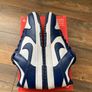 Nike Dunk Low White Midnight Navy UK12 / EU47.5 Image 4