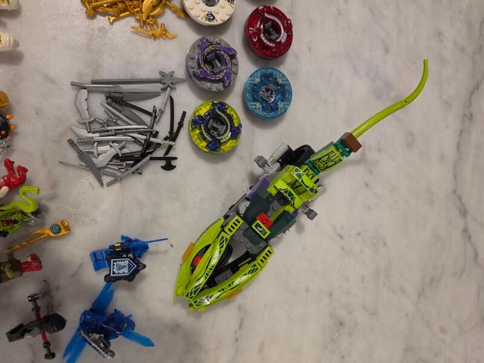 Lego Ninjago Fire Temple and  Mini Fig Collection
