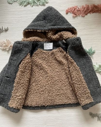 Girls Zara winter wool coat
