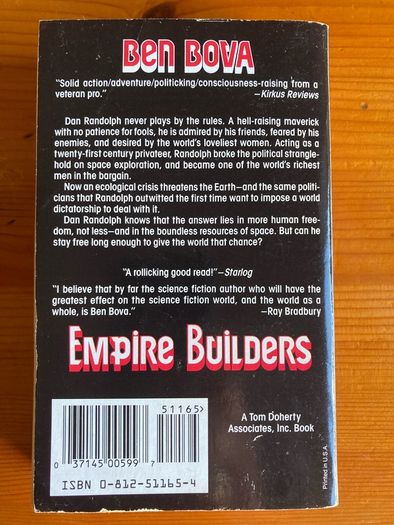 Science-Fiction book:'Empire Builders'