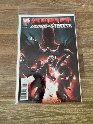Daredevil Comics Shadowland Blood on the streets 1-4