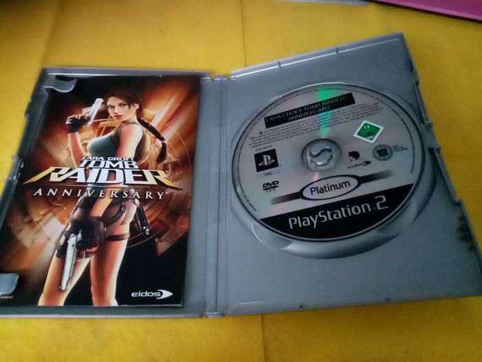 Tom Raider Anniversary PlayStation 2 Ps2 Games Original