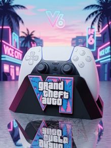 GTA VI Inspired Gaming Desk Organizer