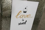 Glitter Mirror Photoframe