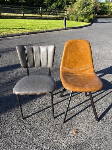 Leather Restaurant Chairs (x44)