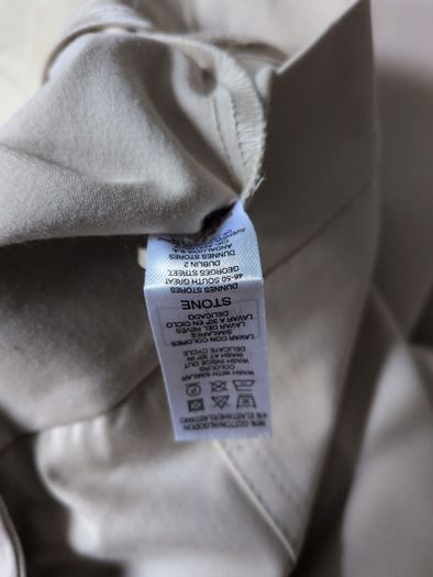 Carolyn Donnelly -The Edit Stone Chinos.  S.14.  B.N.W.T.